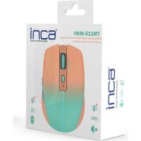 INCA IWM-511RT Dual Mod Bluetooth+Wireless Rechargeable Gradient Color Silent Mouse